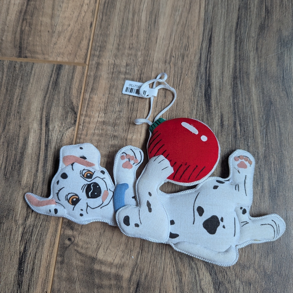 Disney 101 Dalmatian Ornament with Red Ball Accent
